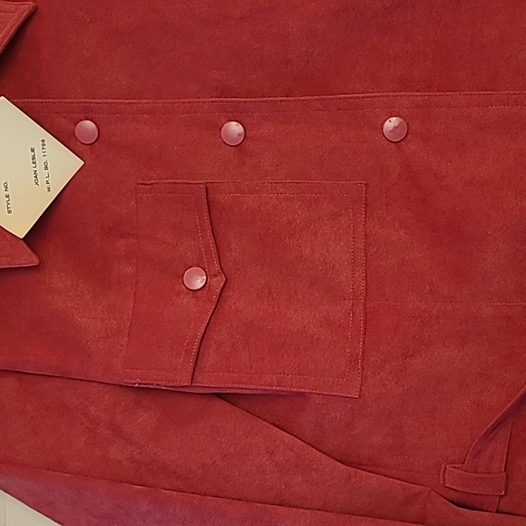 NWT VTG 70s Joan Leslie by Kasper Suede ILGWU Lightweight Deadstock Jacket - Picture 16 of 17